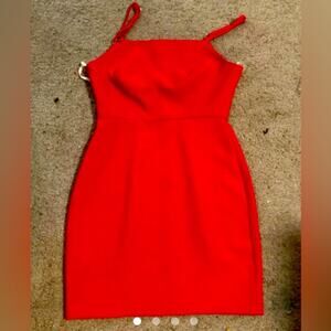 Red BCBGgeneration mini dress